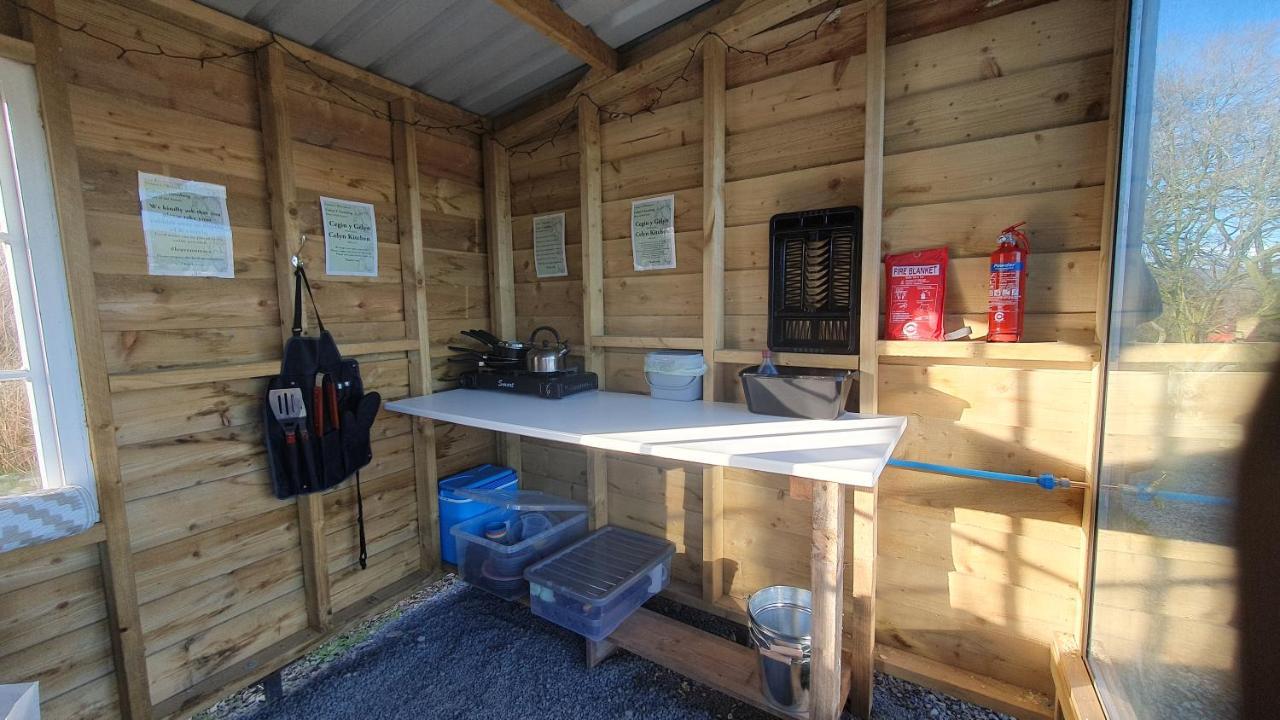 Calon Y Goedwig Glamping Hotel Llandovery Ngoại thất bức ảnh