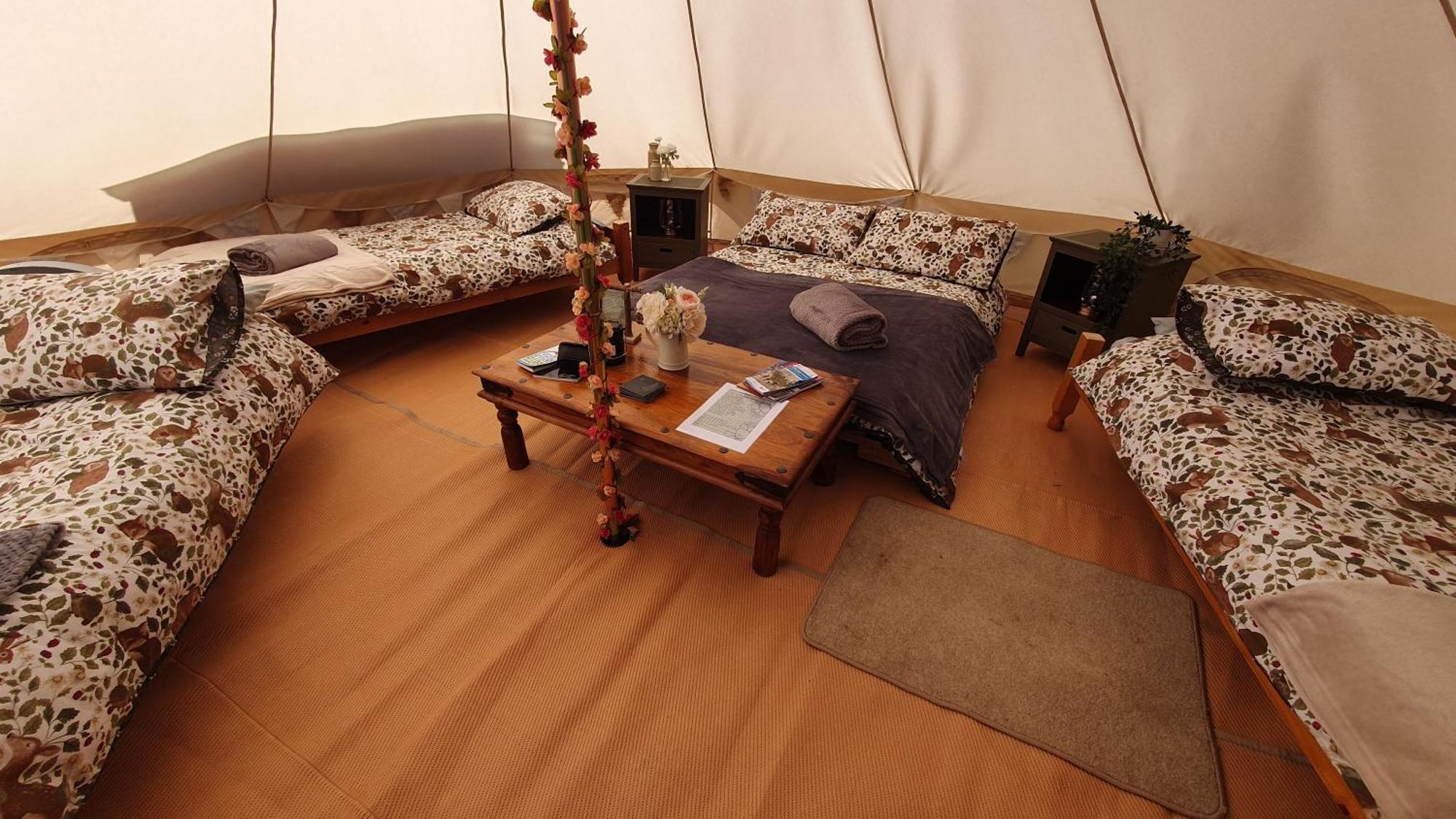 Calon Y Goedwig Glamping Hotel Llandovery Ngoại thất bức ảnh